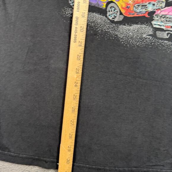 Retro Classic Drive In Shirt 1984 Vintage Style J Galt USA Black Crew Neck Tee - Picture 5 of 5